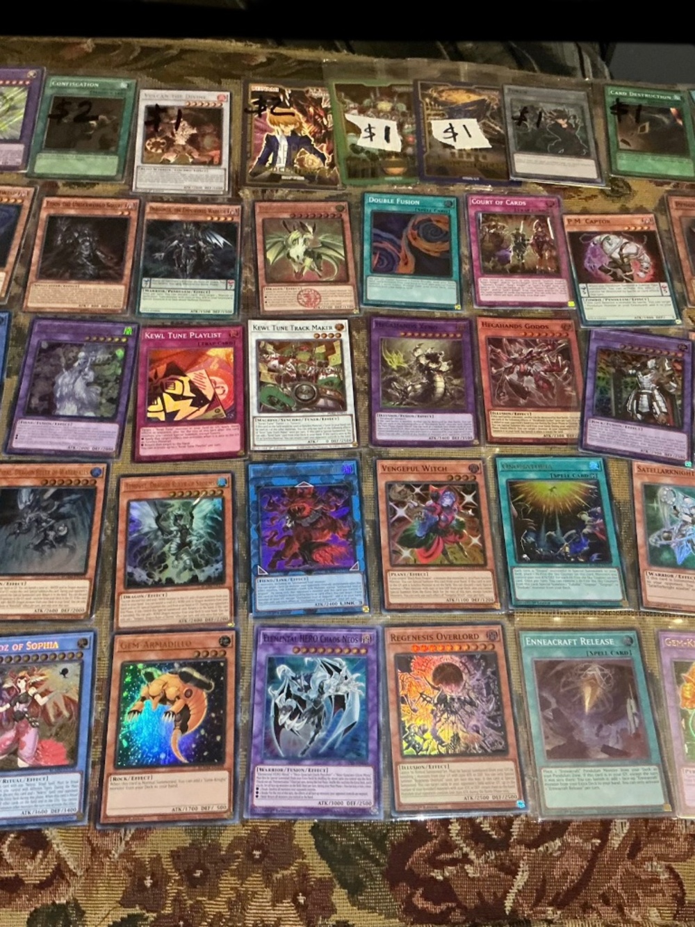 50 Foil cards only Konami Yugioh Cards 1st Edition and Unlimited